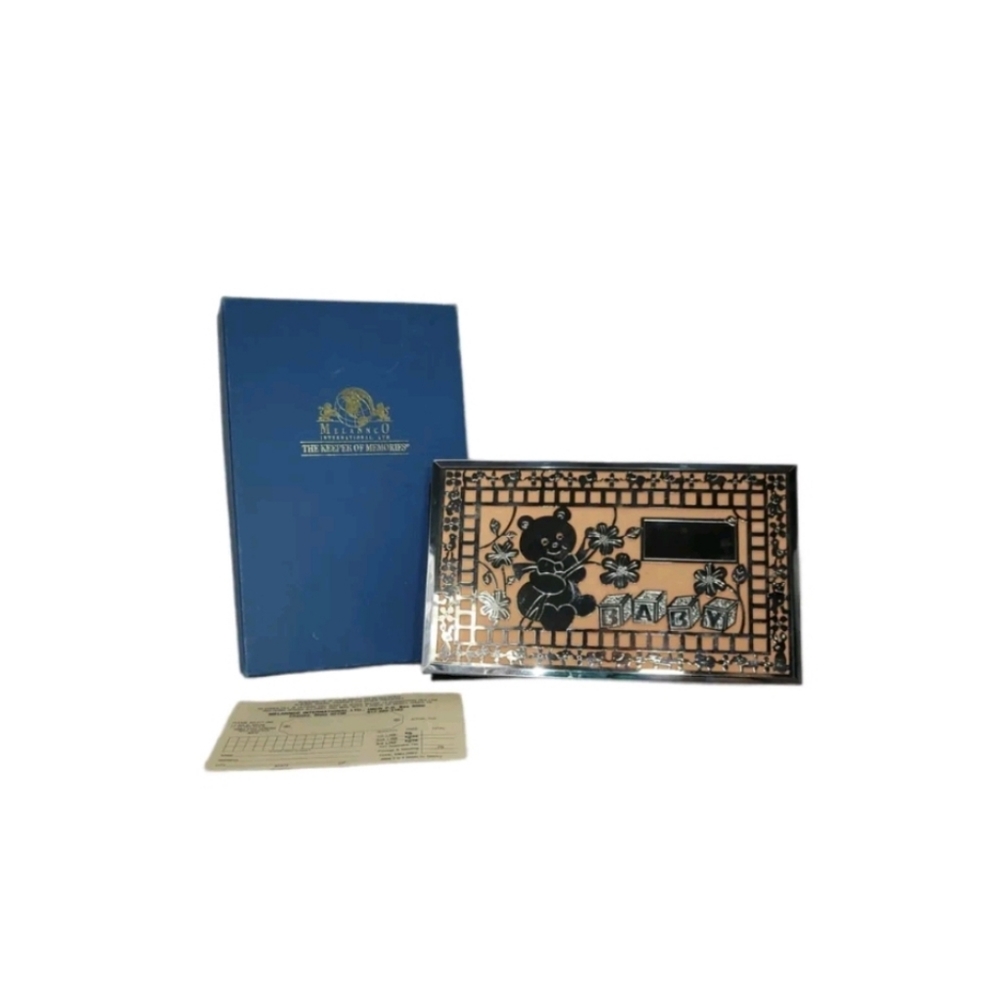 VINTAGE Melannco International Ltd The Keeper of Memories Teddy Bear Baby Album